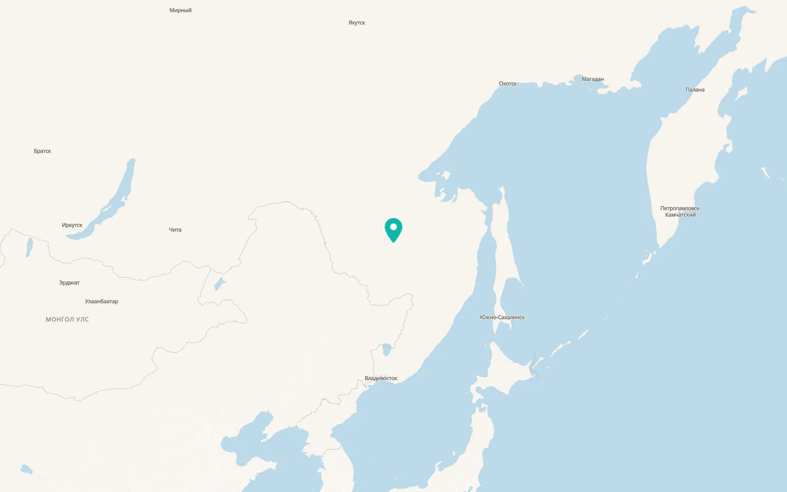 Map of Chegdomyn
