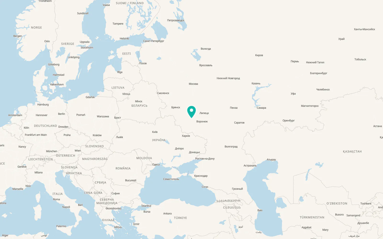 Map of Cheremisinovo