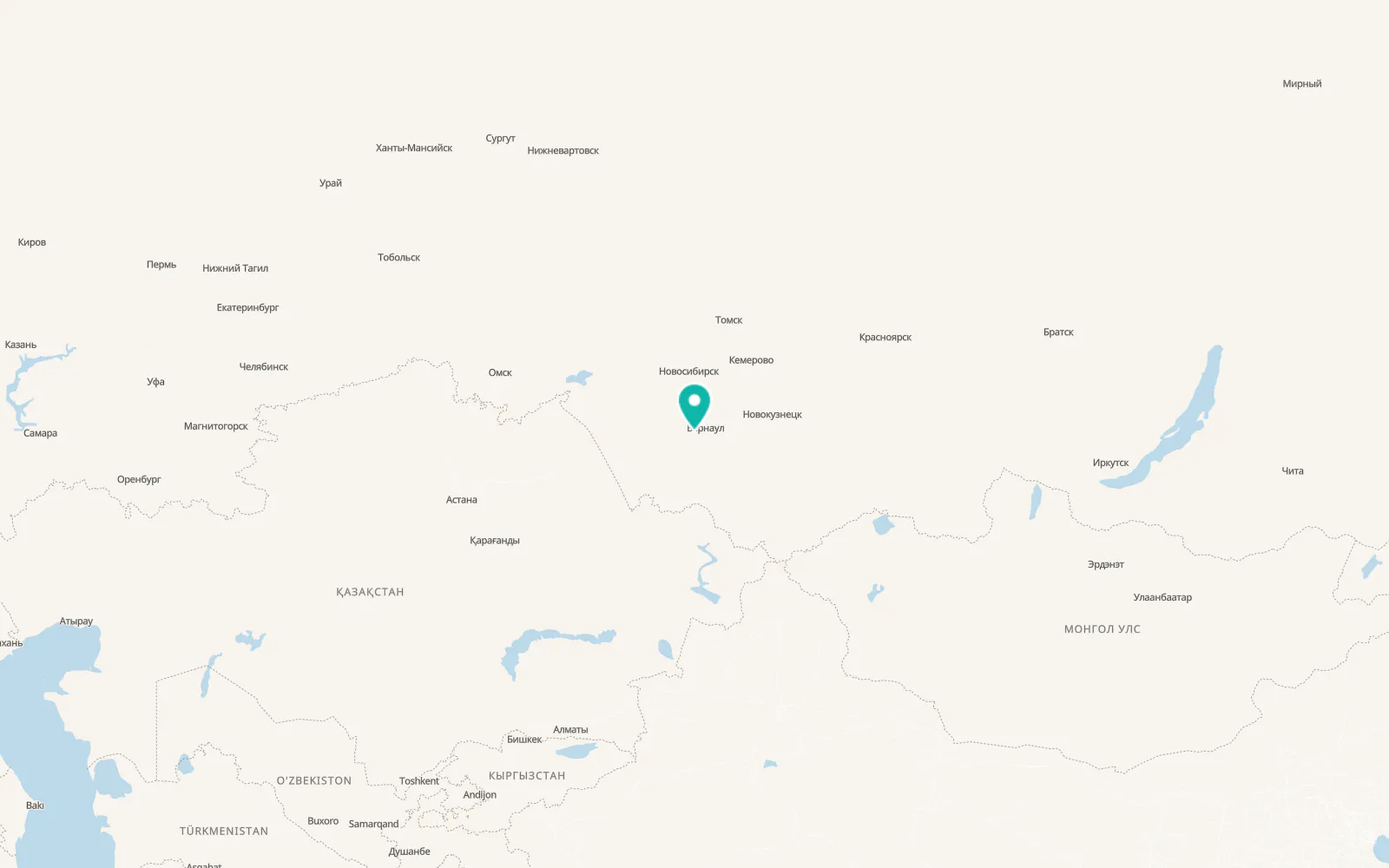 Map of Cheremnoye
