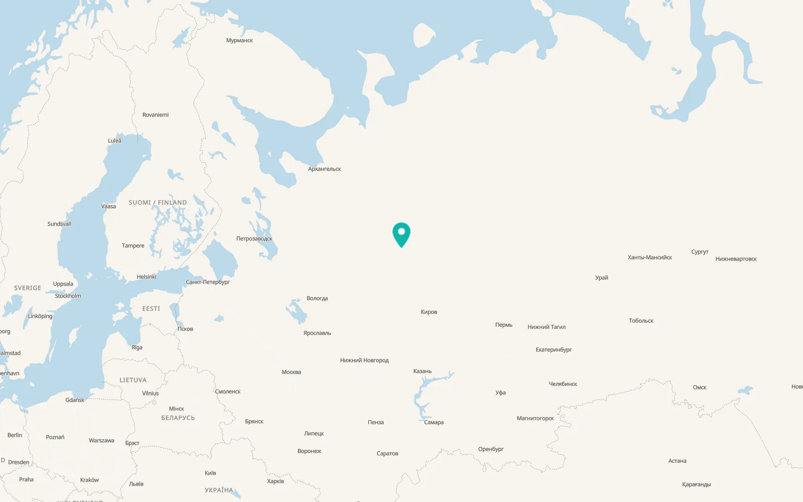Map of Cheremushskiy