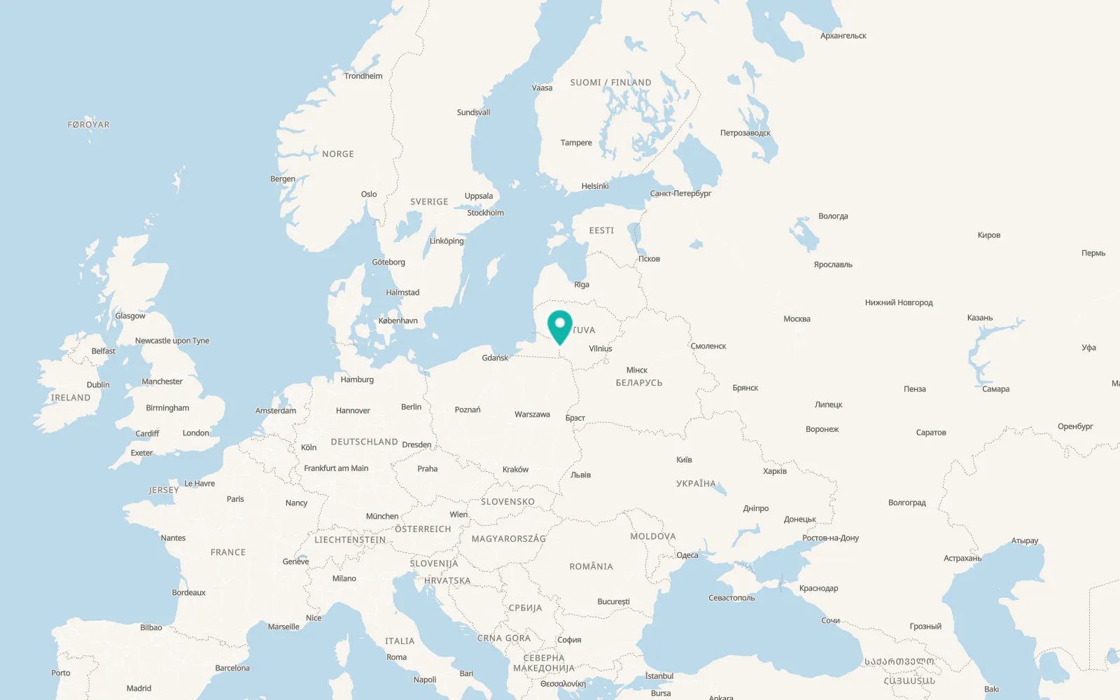 Map of Chernyshevskoye
