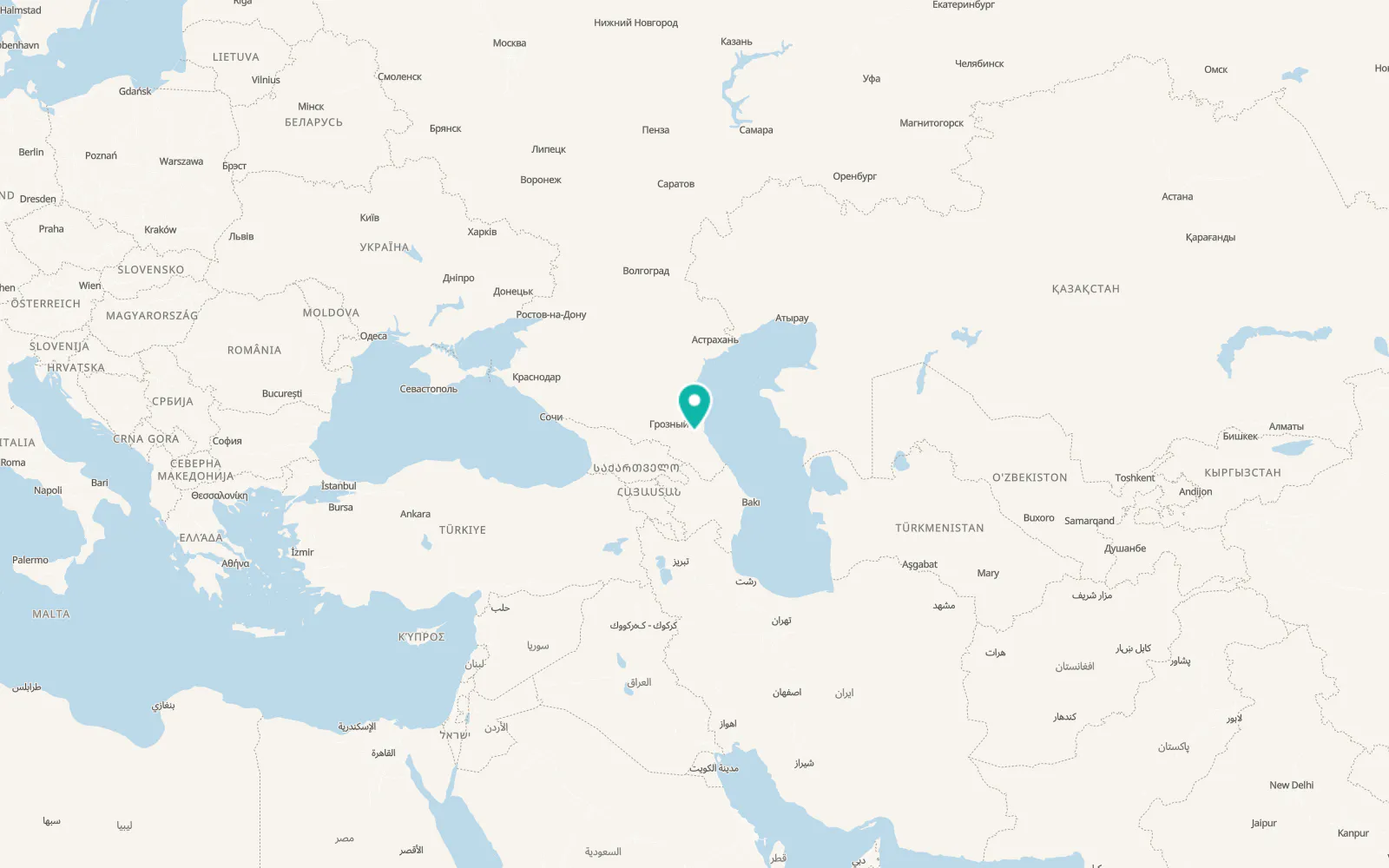 Map of Chirkey