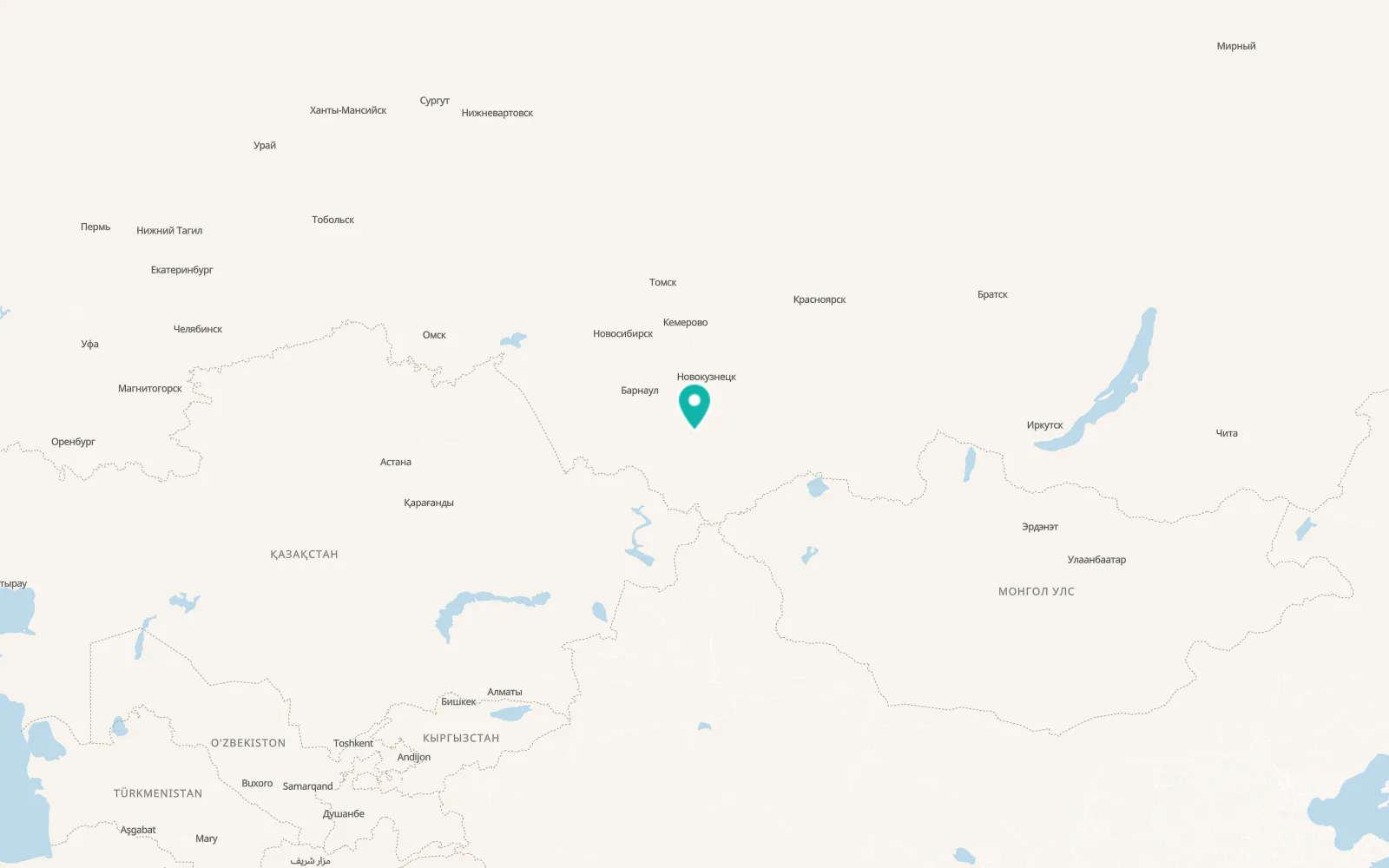 Map of Choya