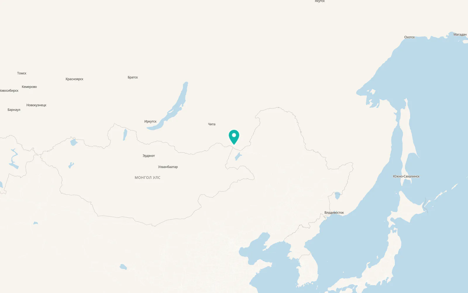 Map of Dauriya