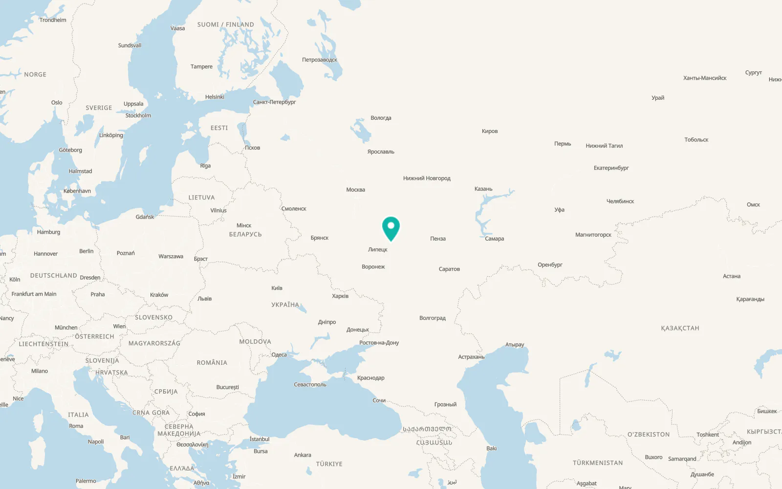 Map of Dmitriyevka