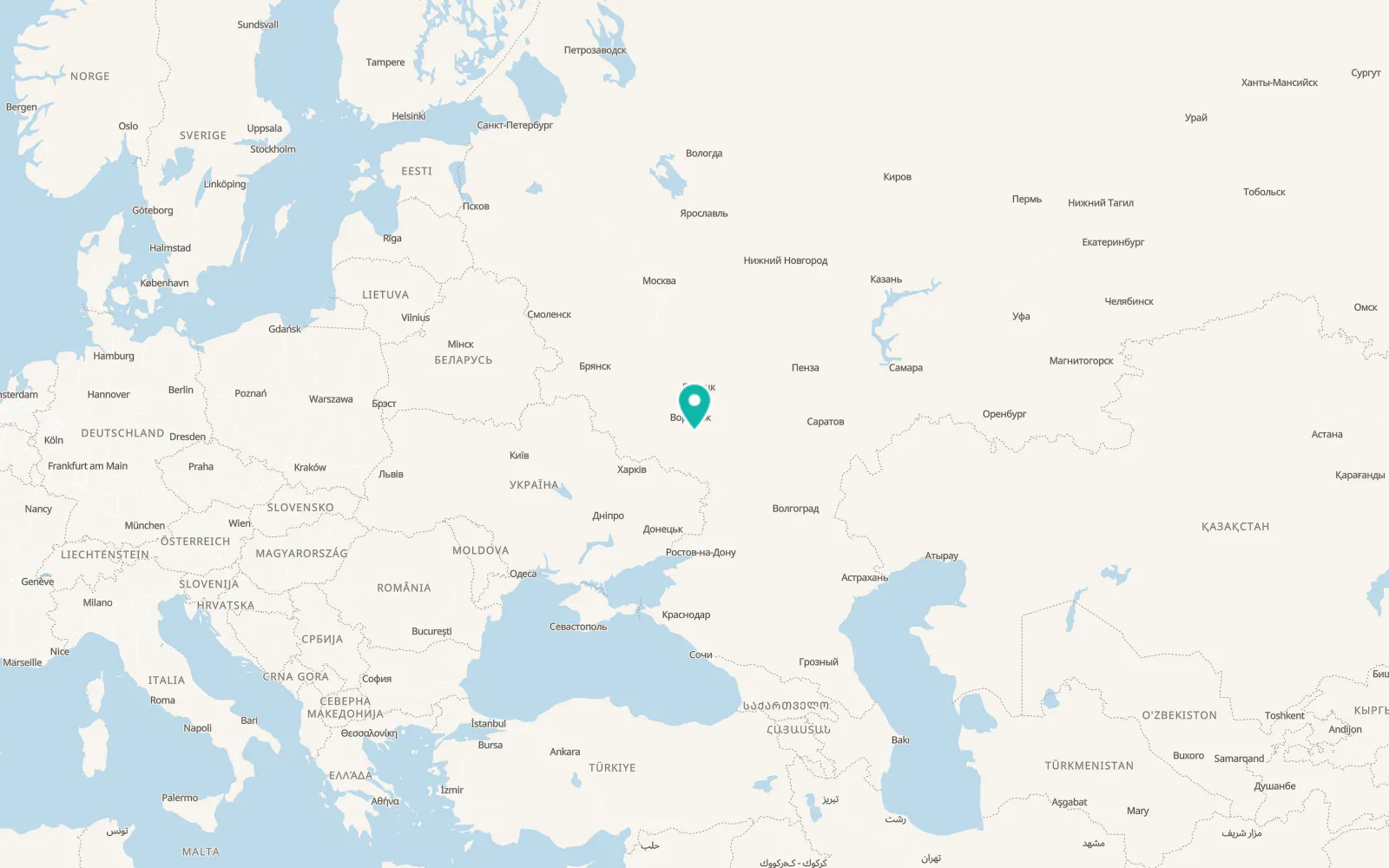 Map of Drakino