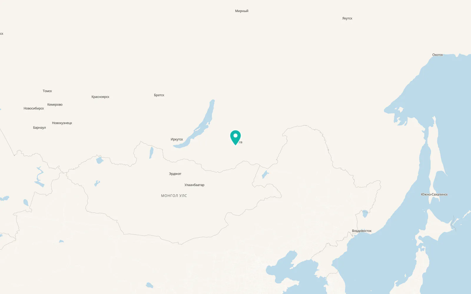 Map of Drovyanaya