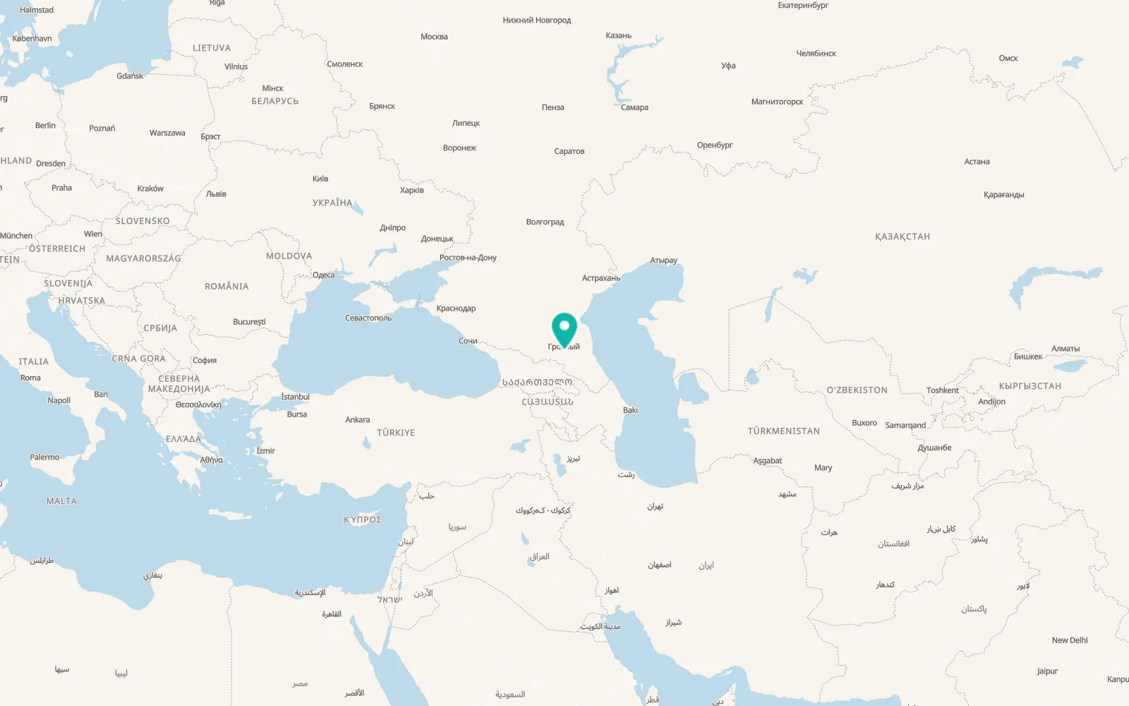 Map of Duba-Yurt