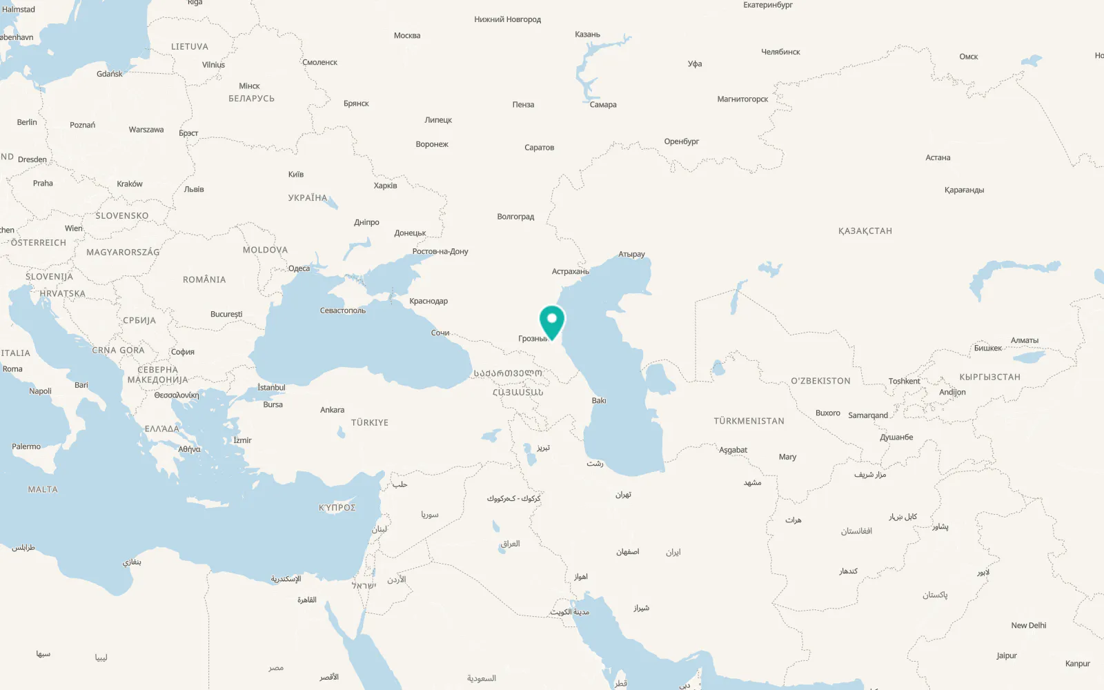 Map of Dubki