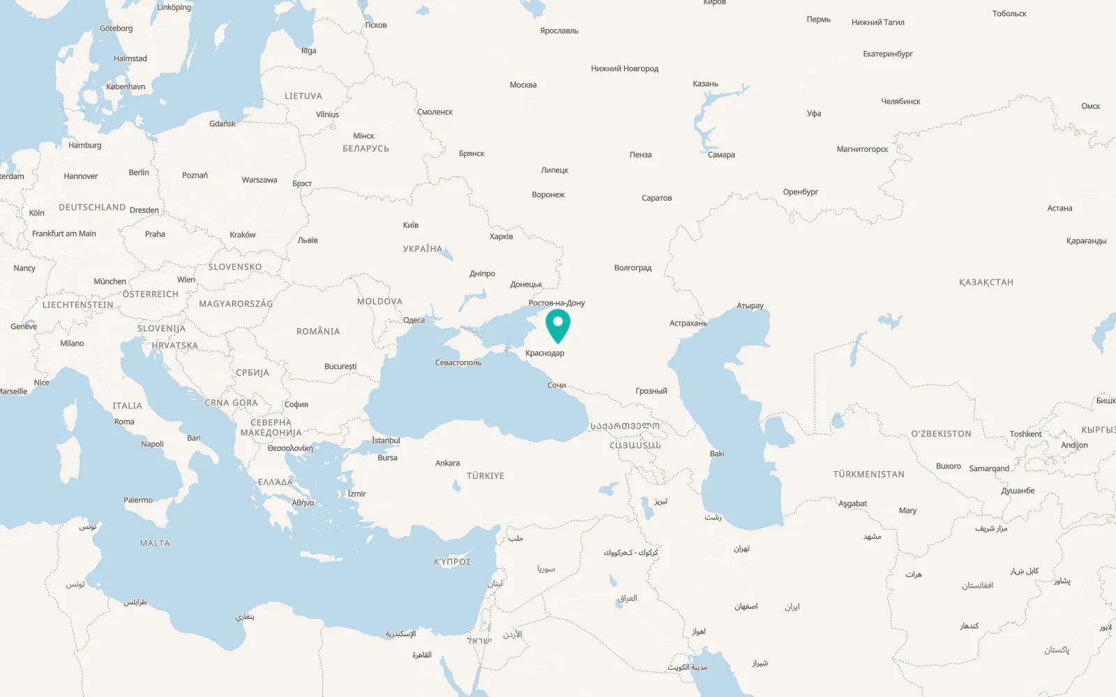 Map of Dvubratskiy