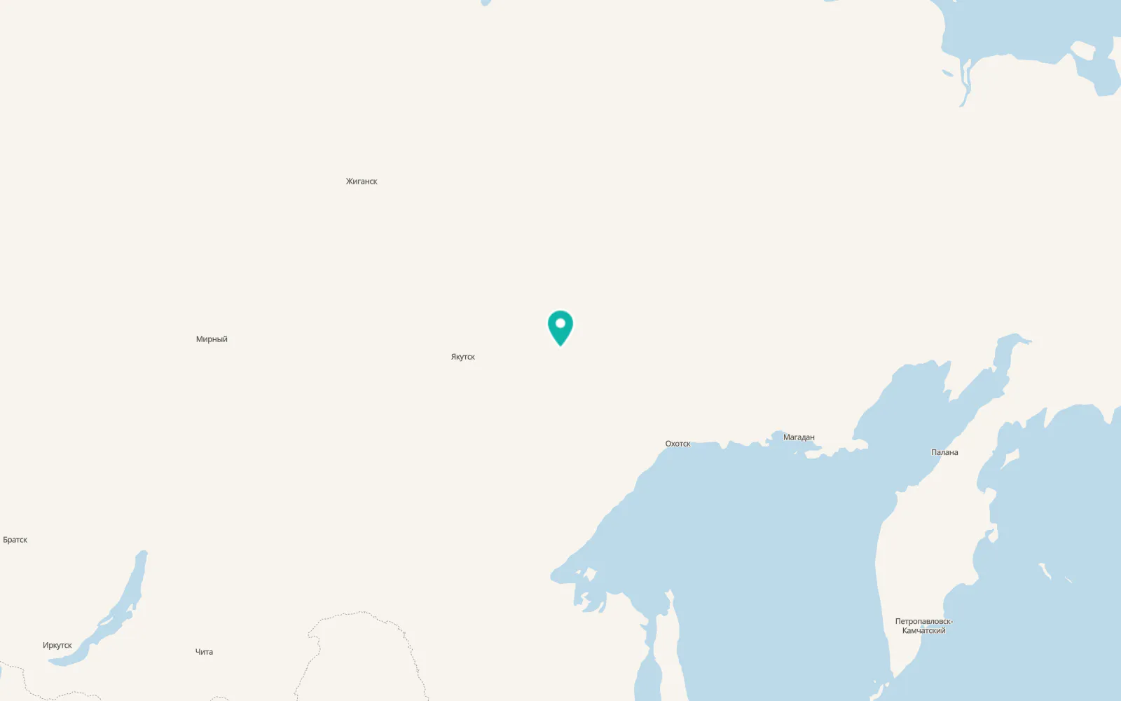 Map of Dzhebariki-Khaya