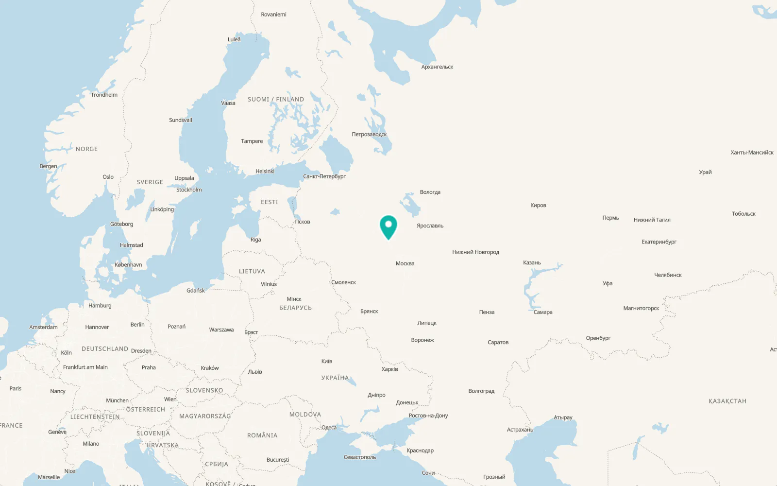 Map of Emmaus