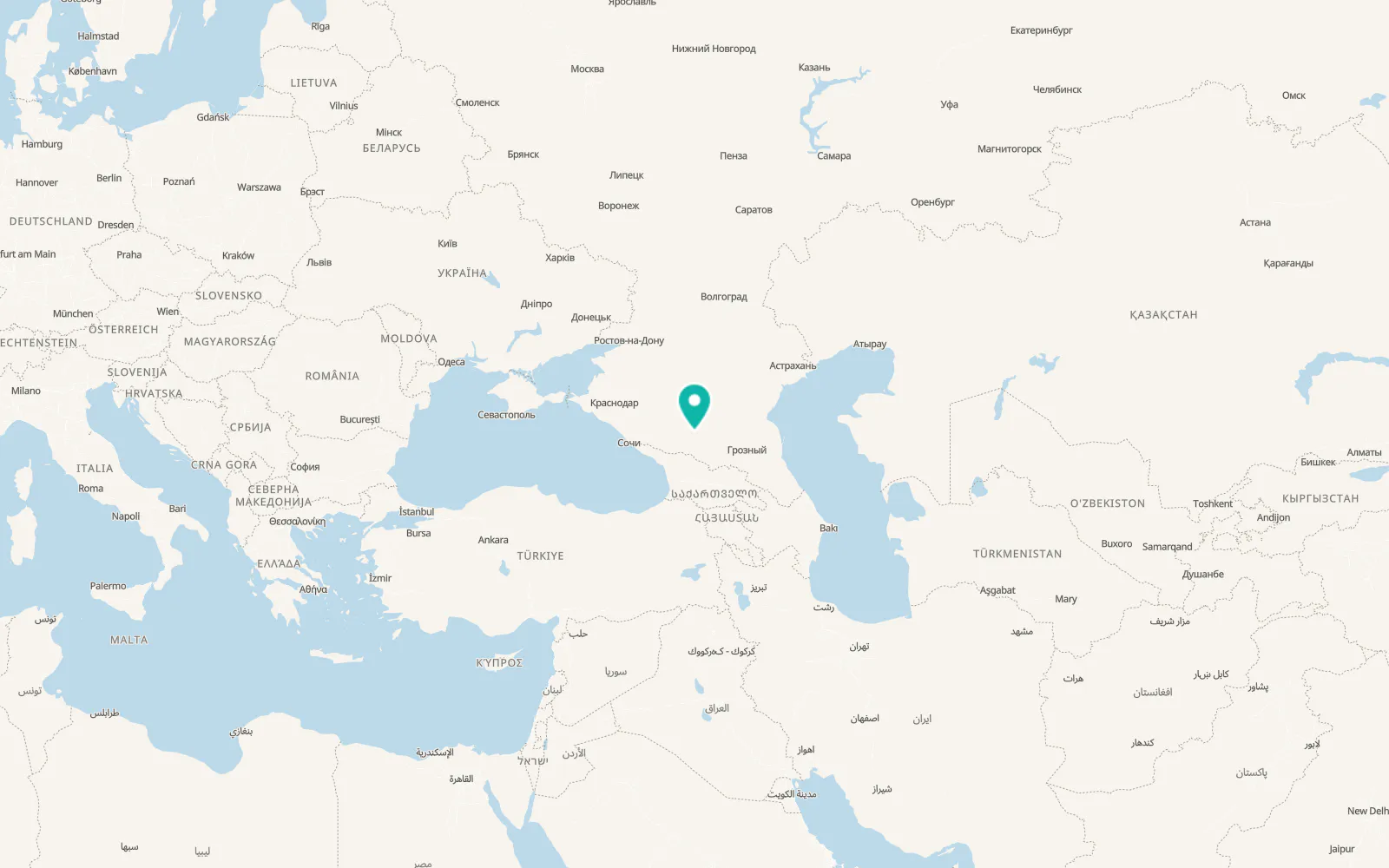 Map of Etoka
