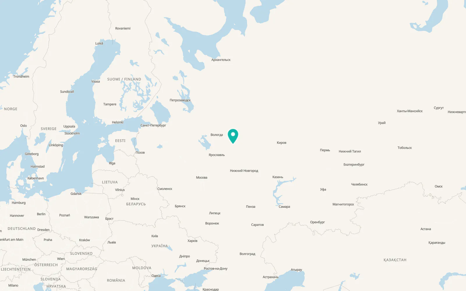 Map of Galich