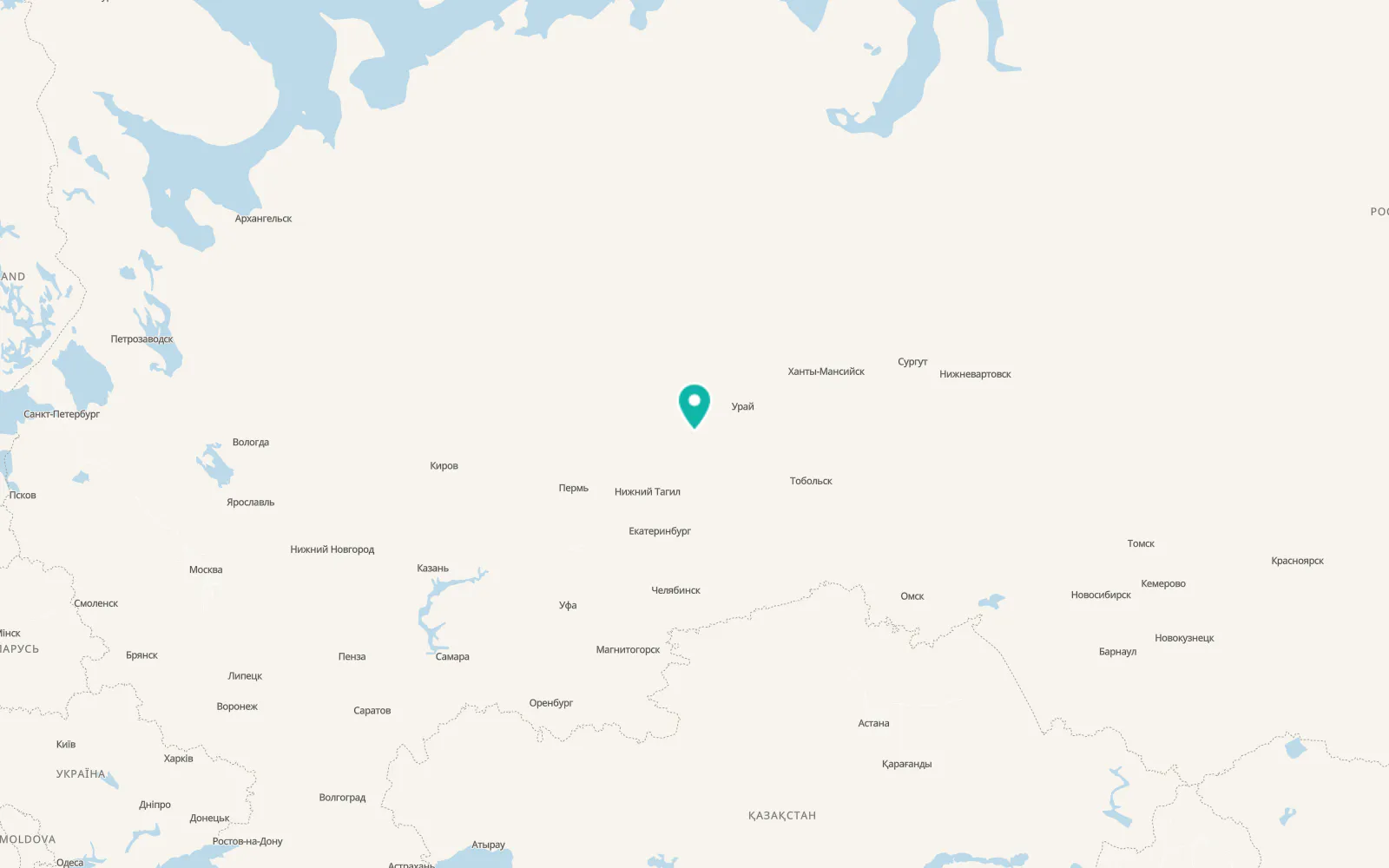 Map of Gari