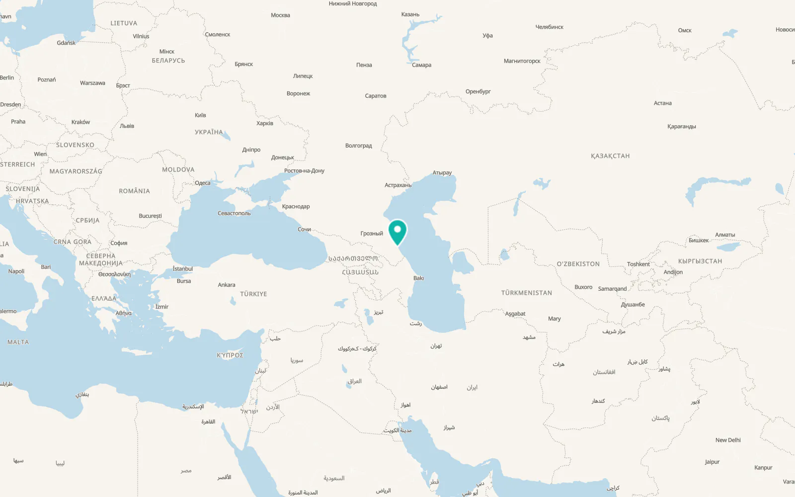 Map of Gerga