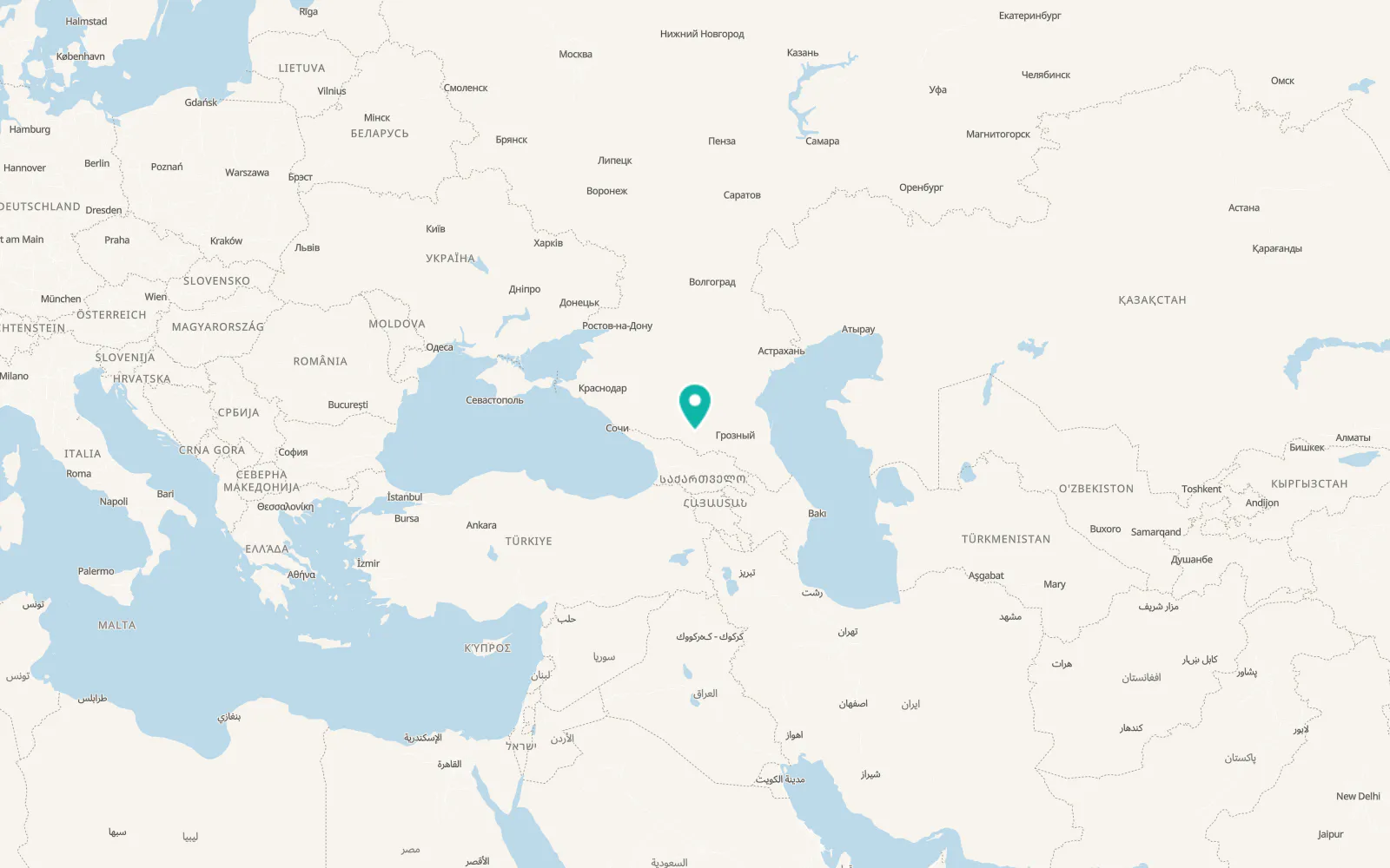 Map of Gerpegezh