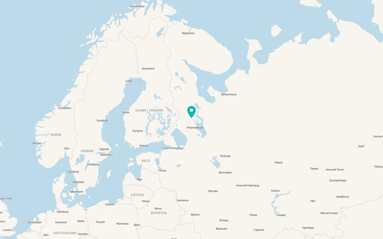 Map of Girvas