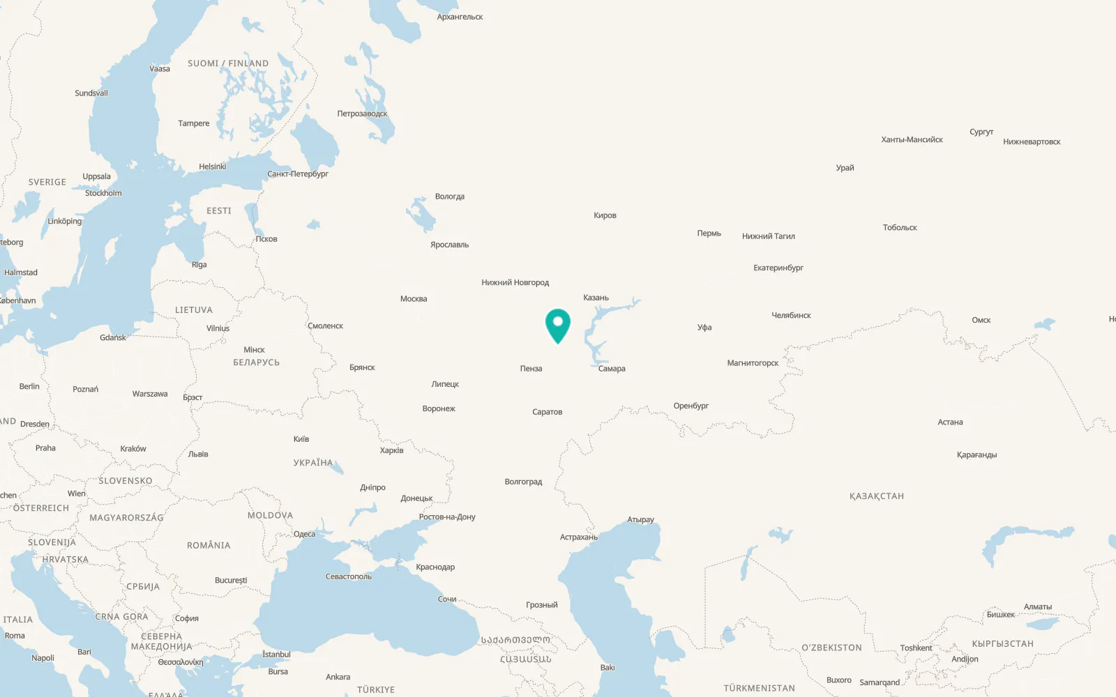Map of Glotovka