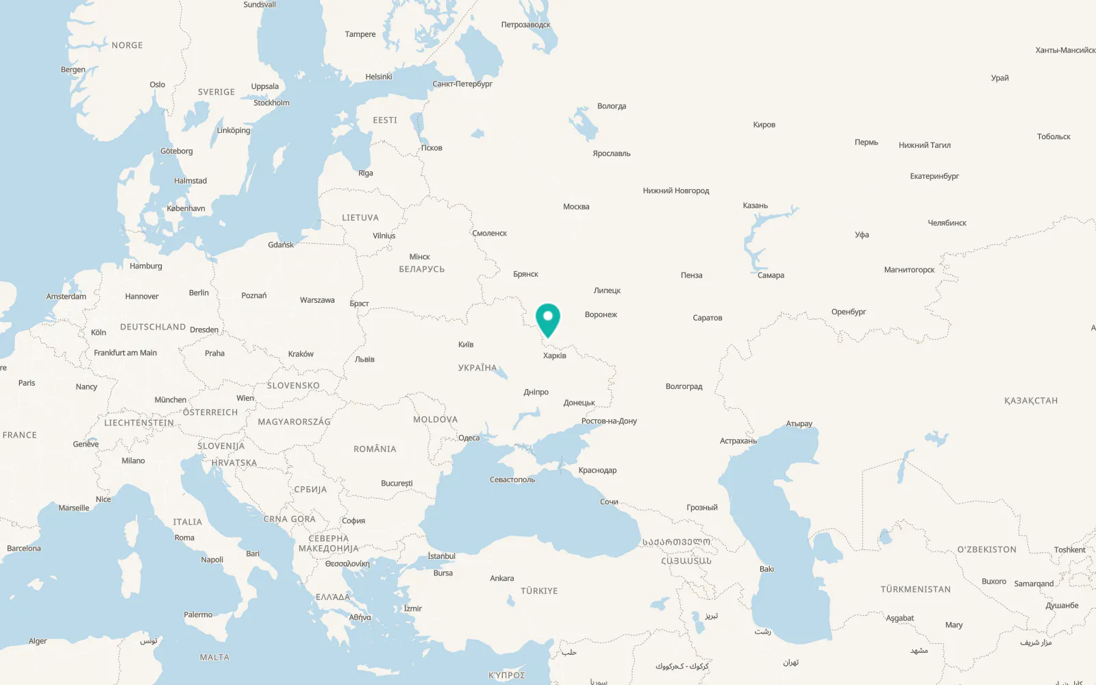 Map of Golovchino