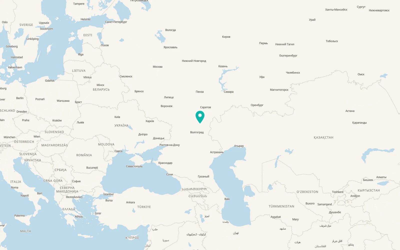 Map of Gornyy Balykley