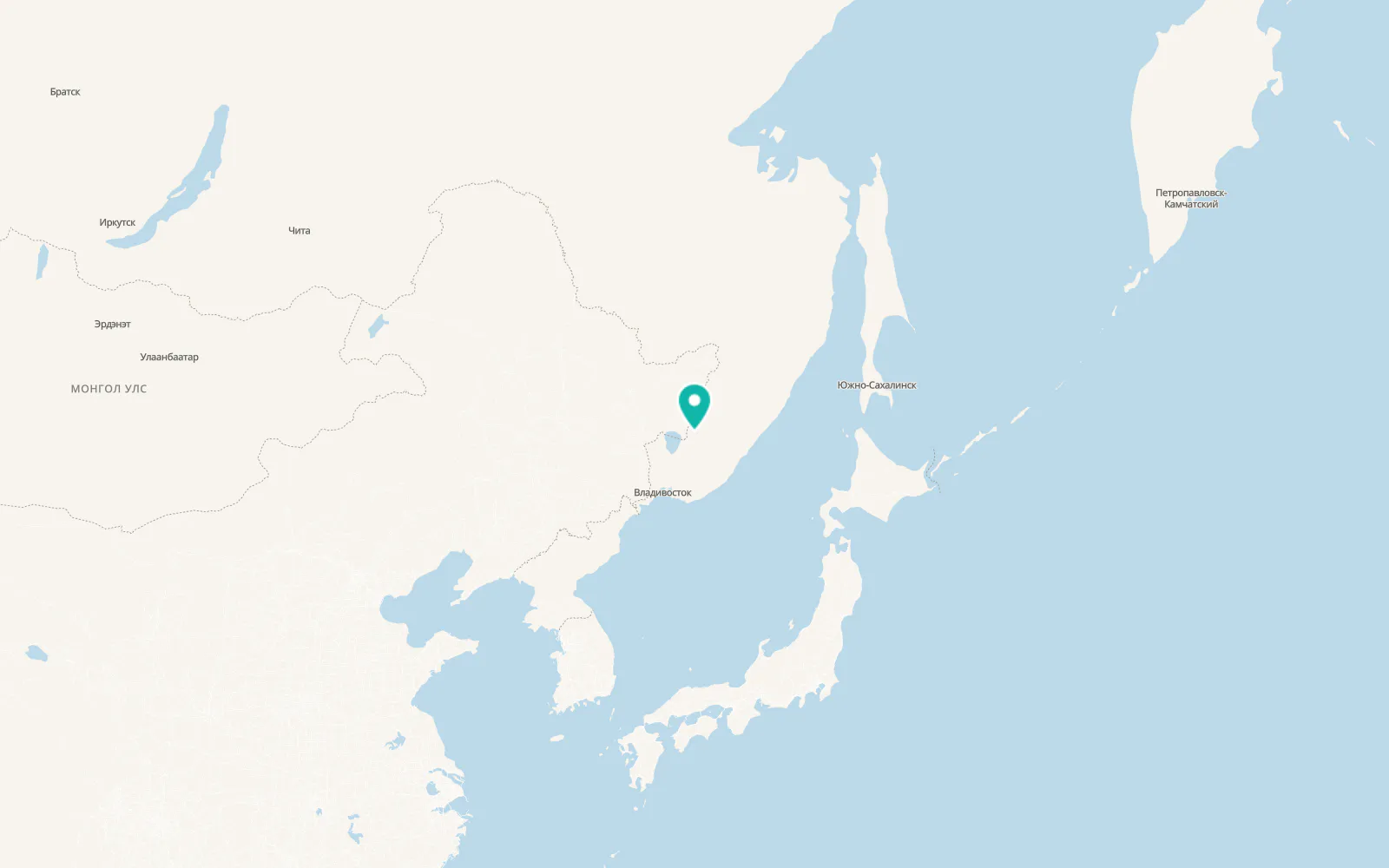 Map of Gornyye Klyuchi