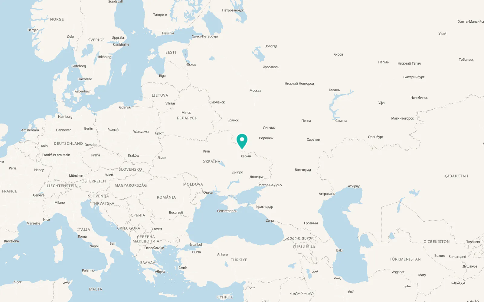 Map of Grayvoron