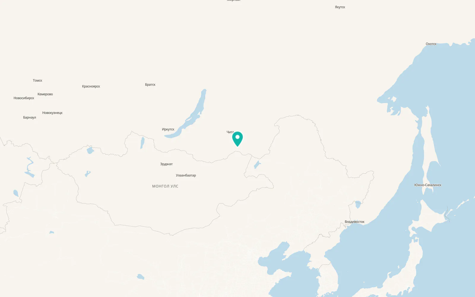 Map of Guney