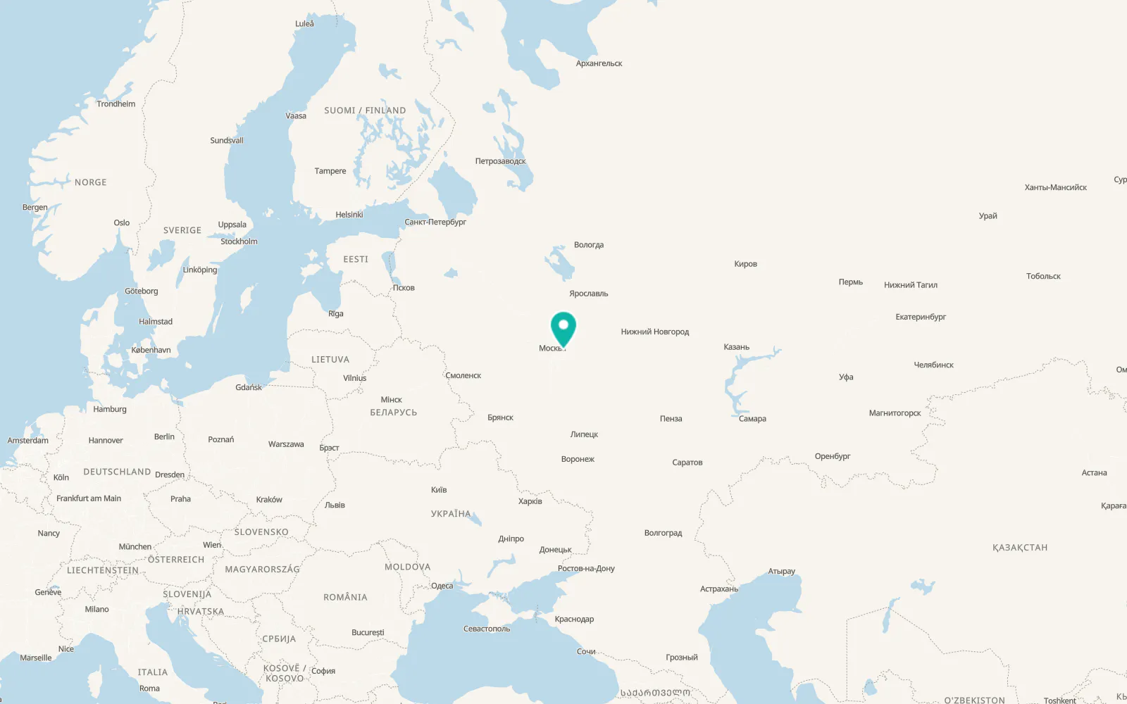 Map of Igumnovo