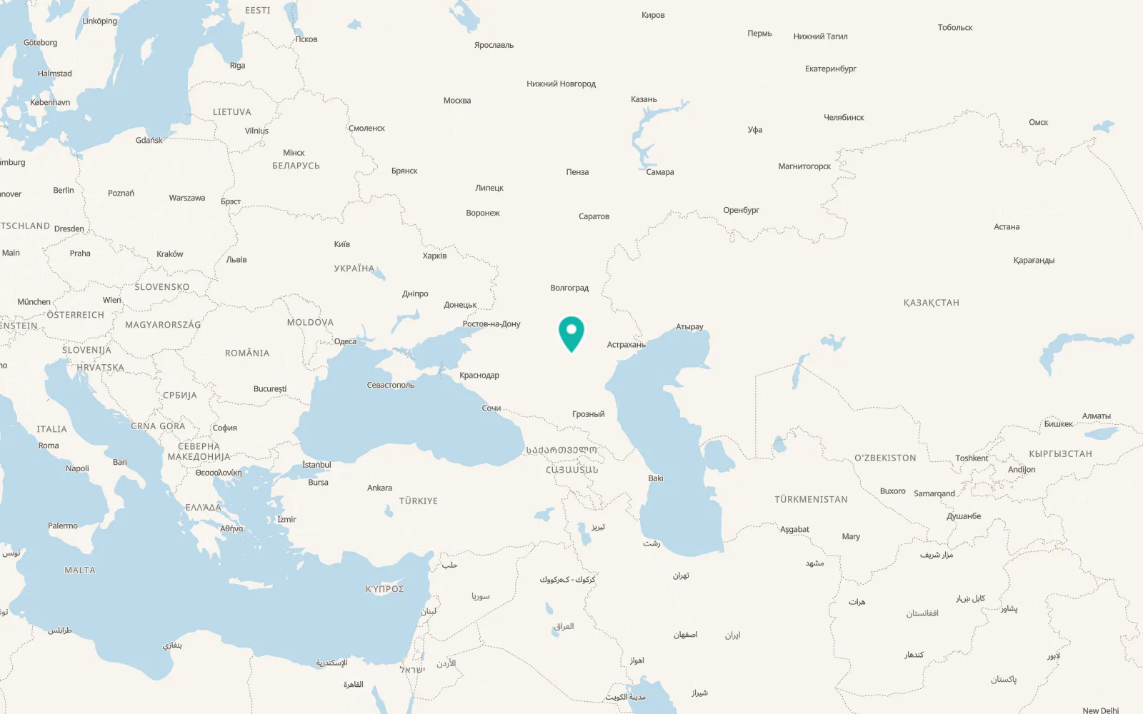 Map of Iki Burul