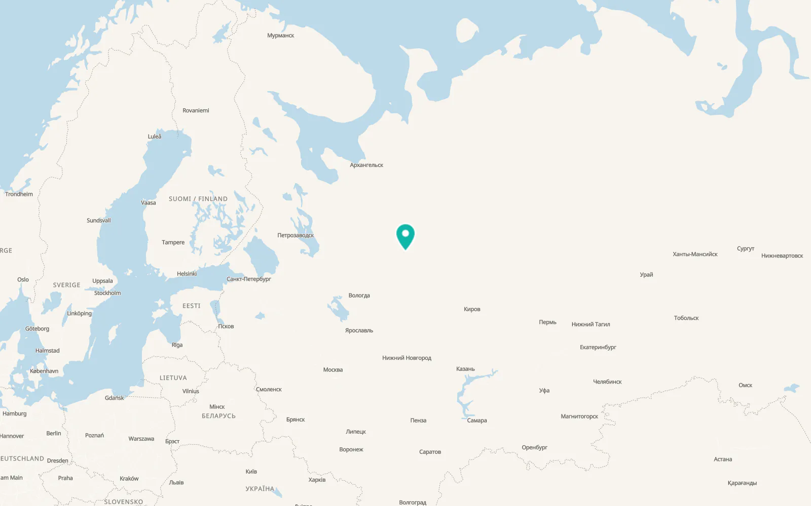 Map of Ileza