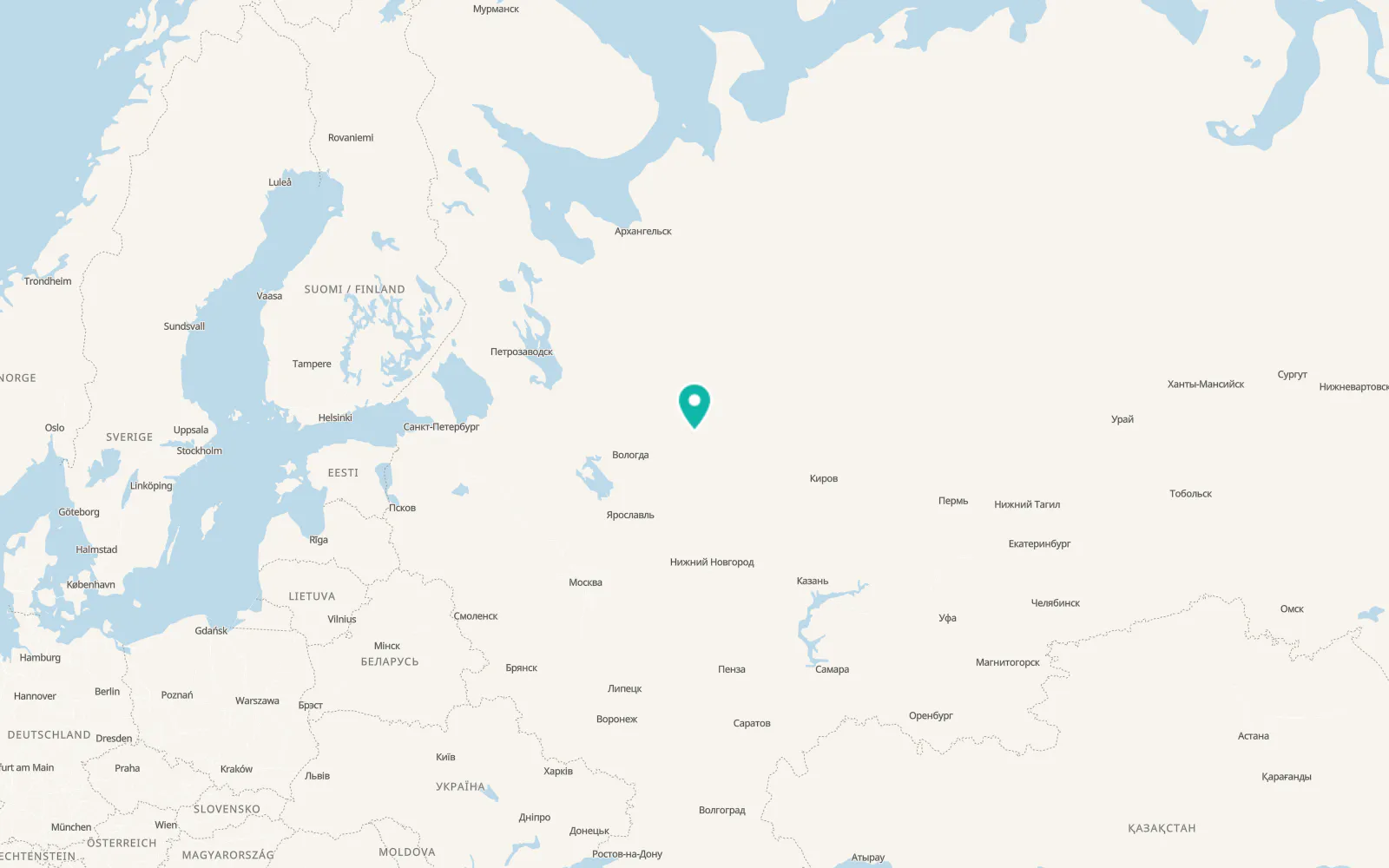 Map of Imeni Babushkina