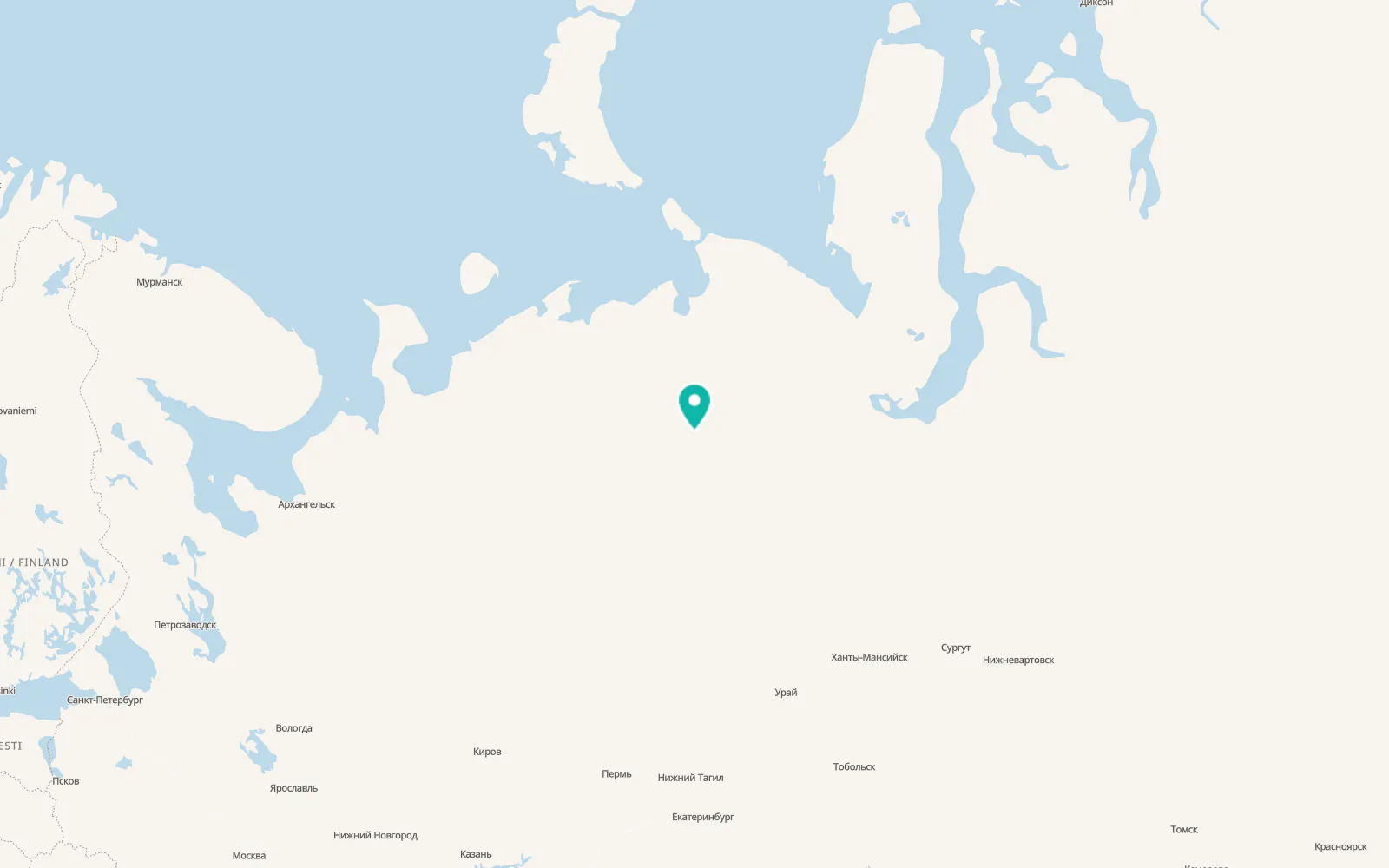 Map of Inta