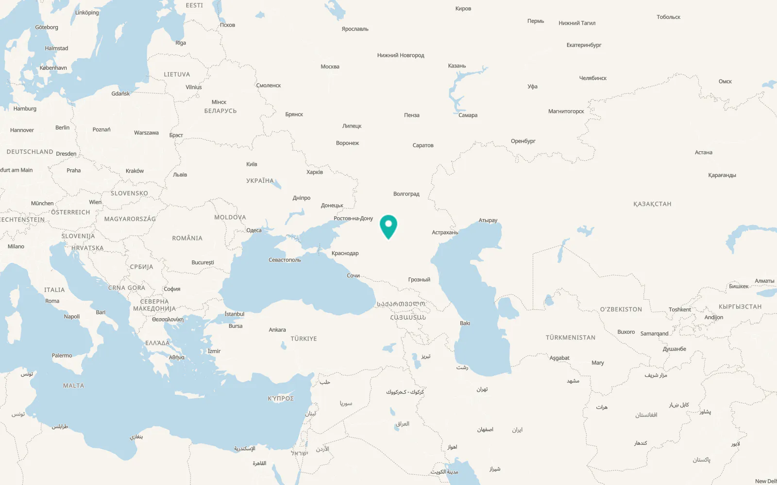 Map of Ipatovo