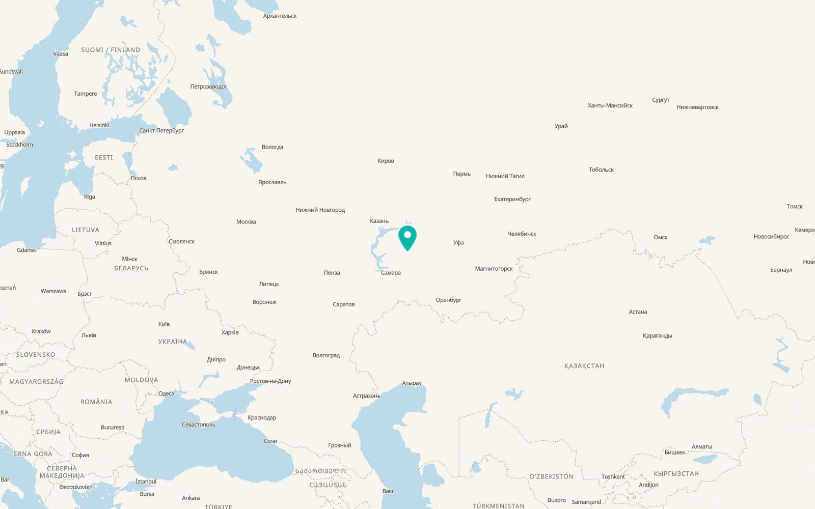 Map of Isakly