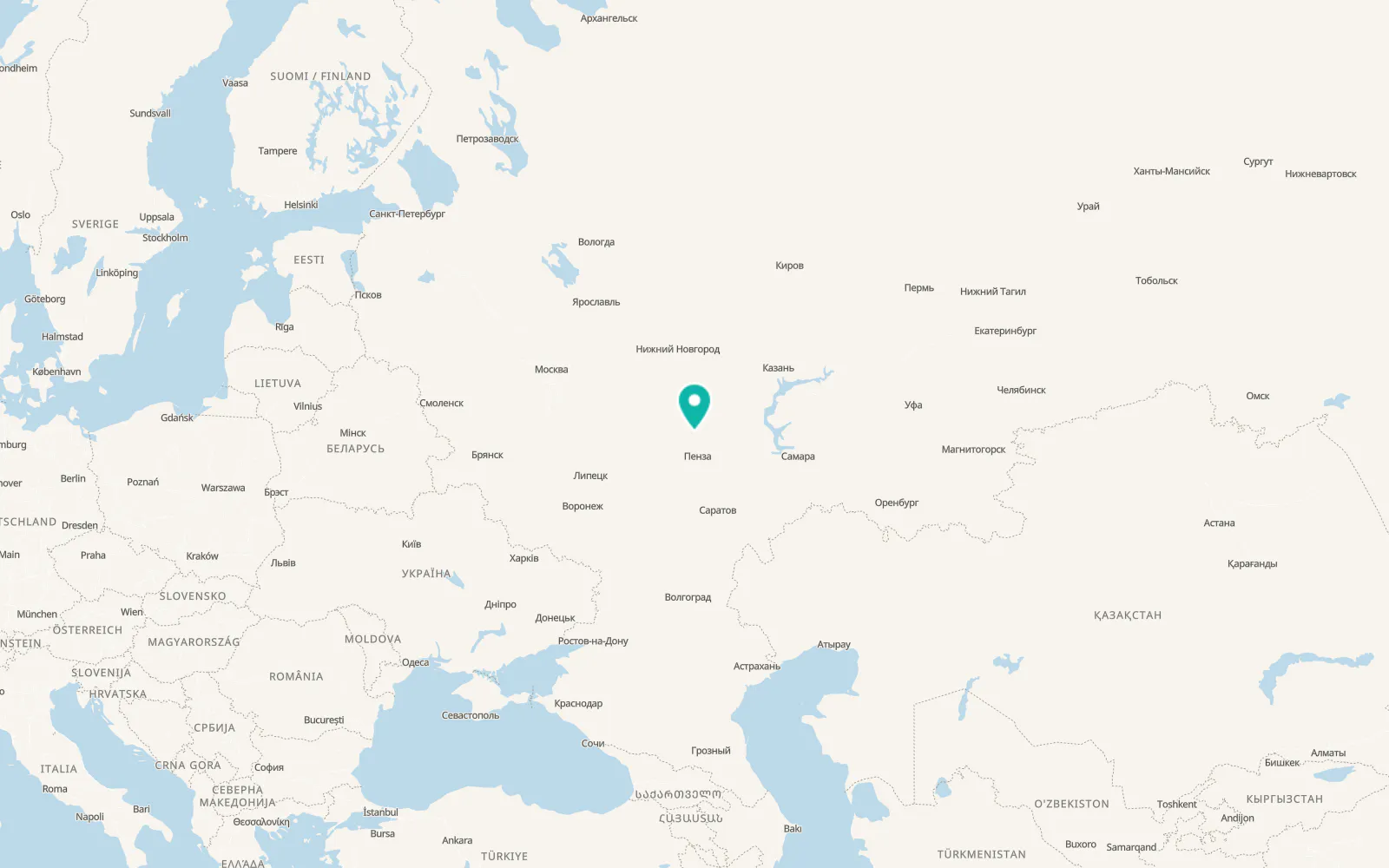 Map of Issa