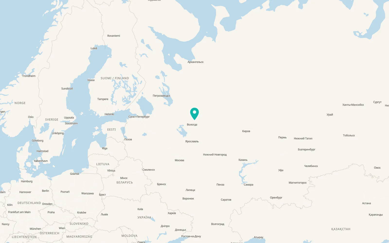 Map of Kadnikov