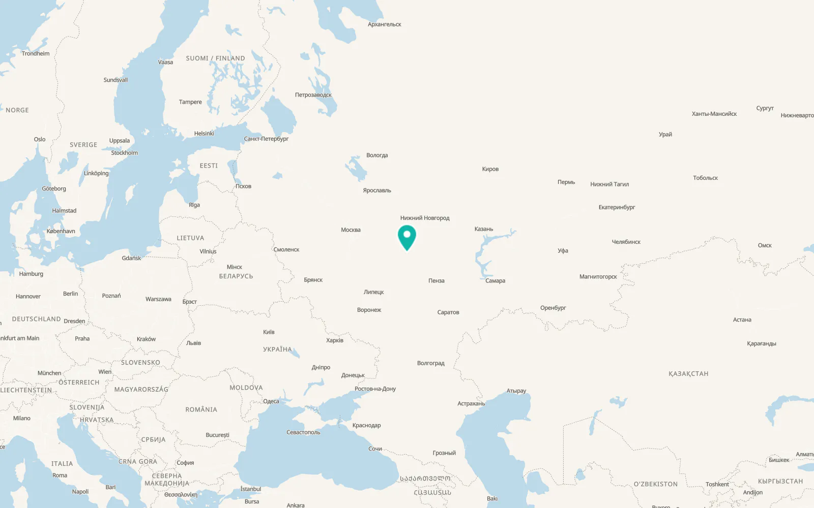 Map of Kadom