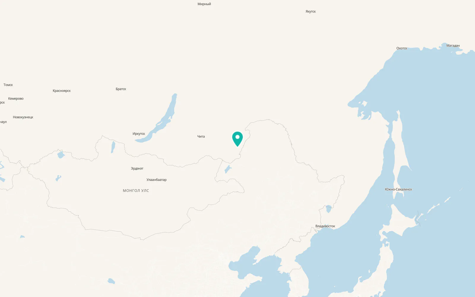 Map of Kalga