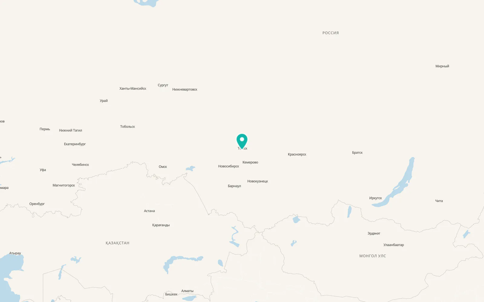 Map of Kaltay