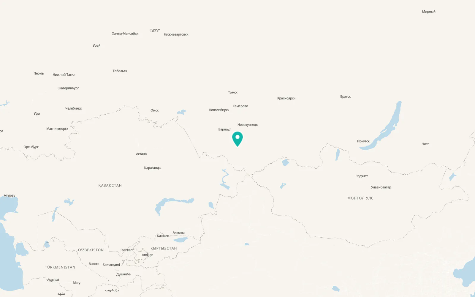 Map of Kamlak