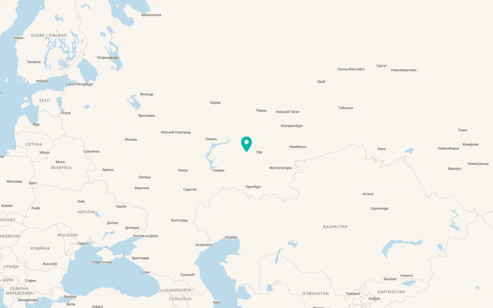 Map of Kandry