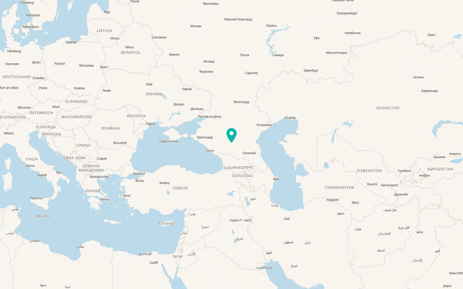 Map of Kangly