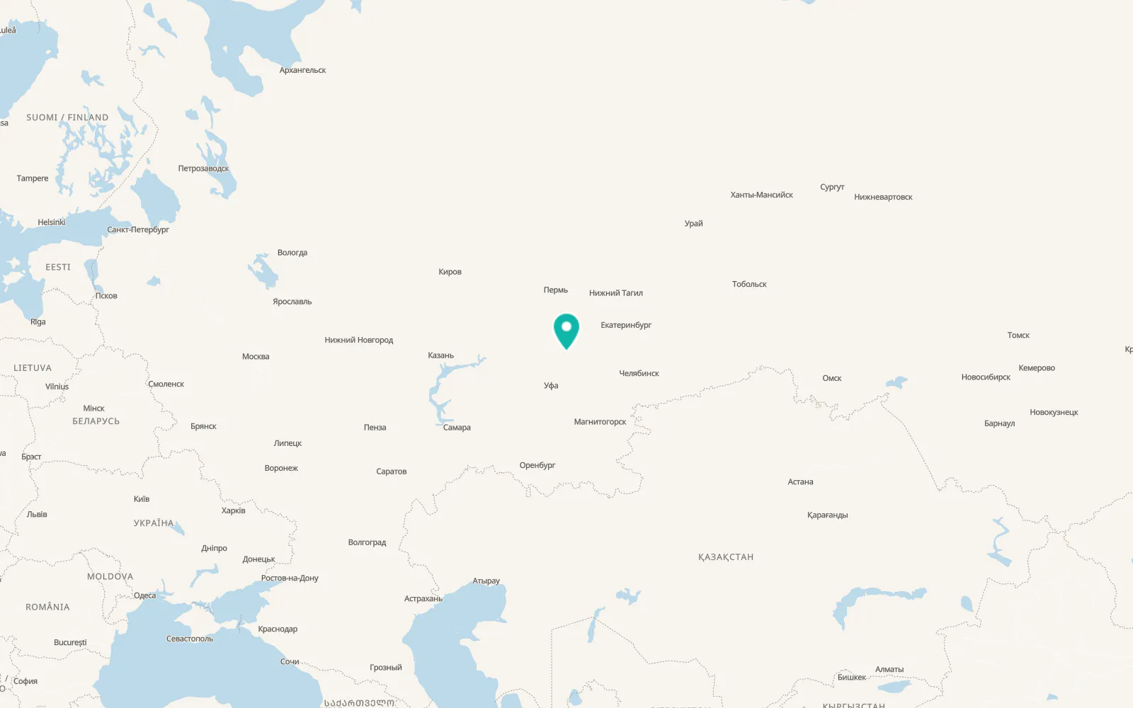 Map of Karaidel’