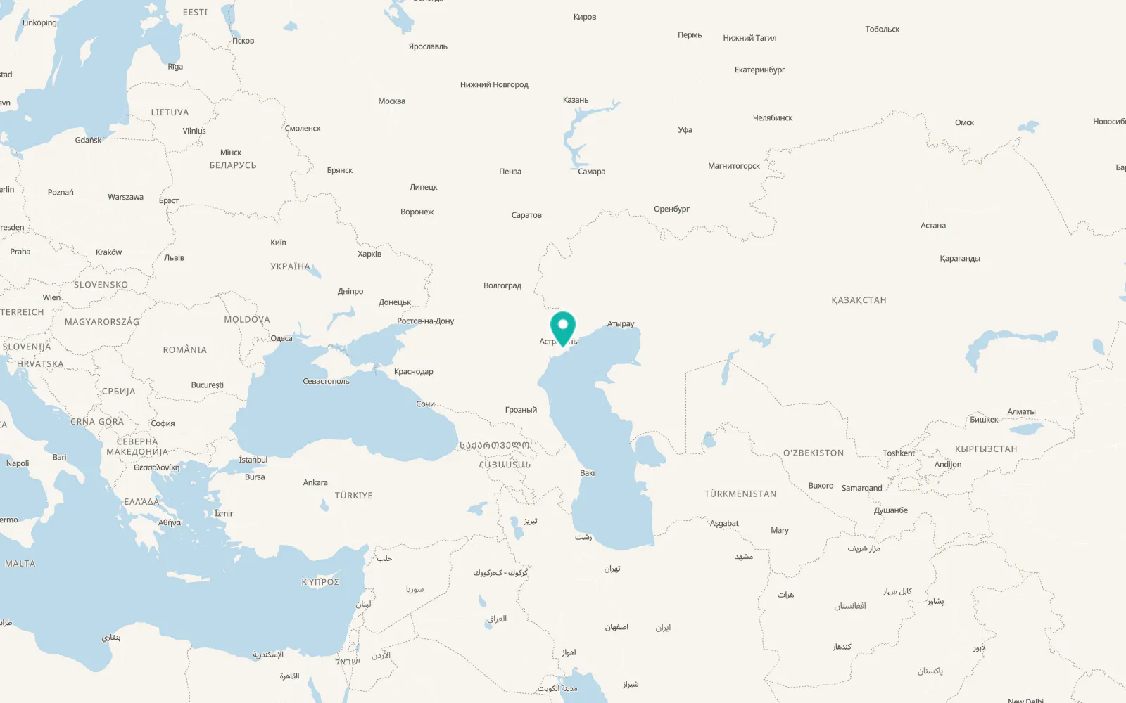 Map of Karalat