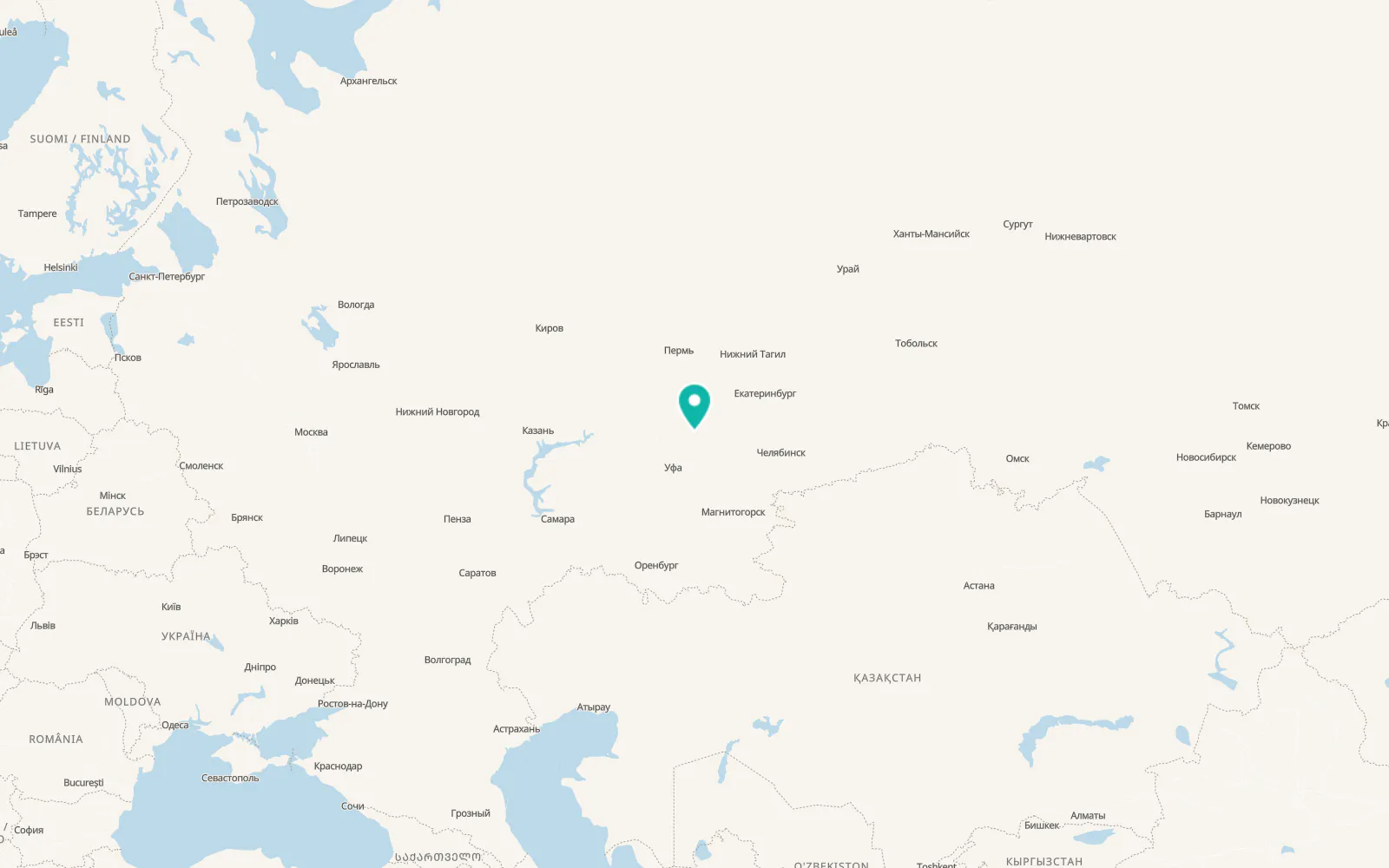 Map of Karayar