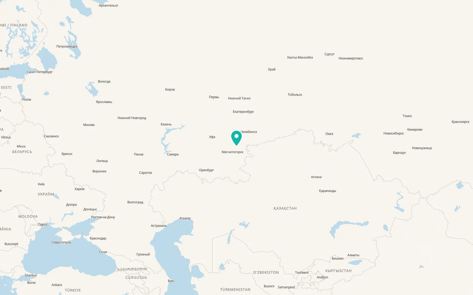 Map of Kassel’skiy