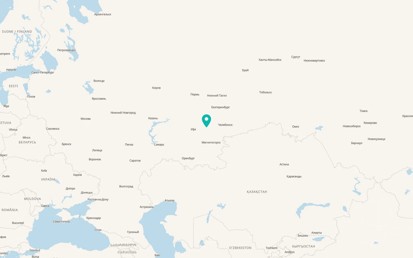 Map of Katav-Ivanovsk
