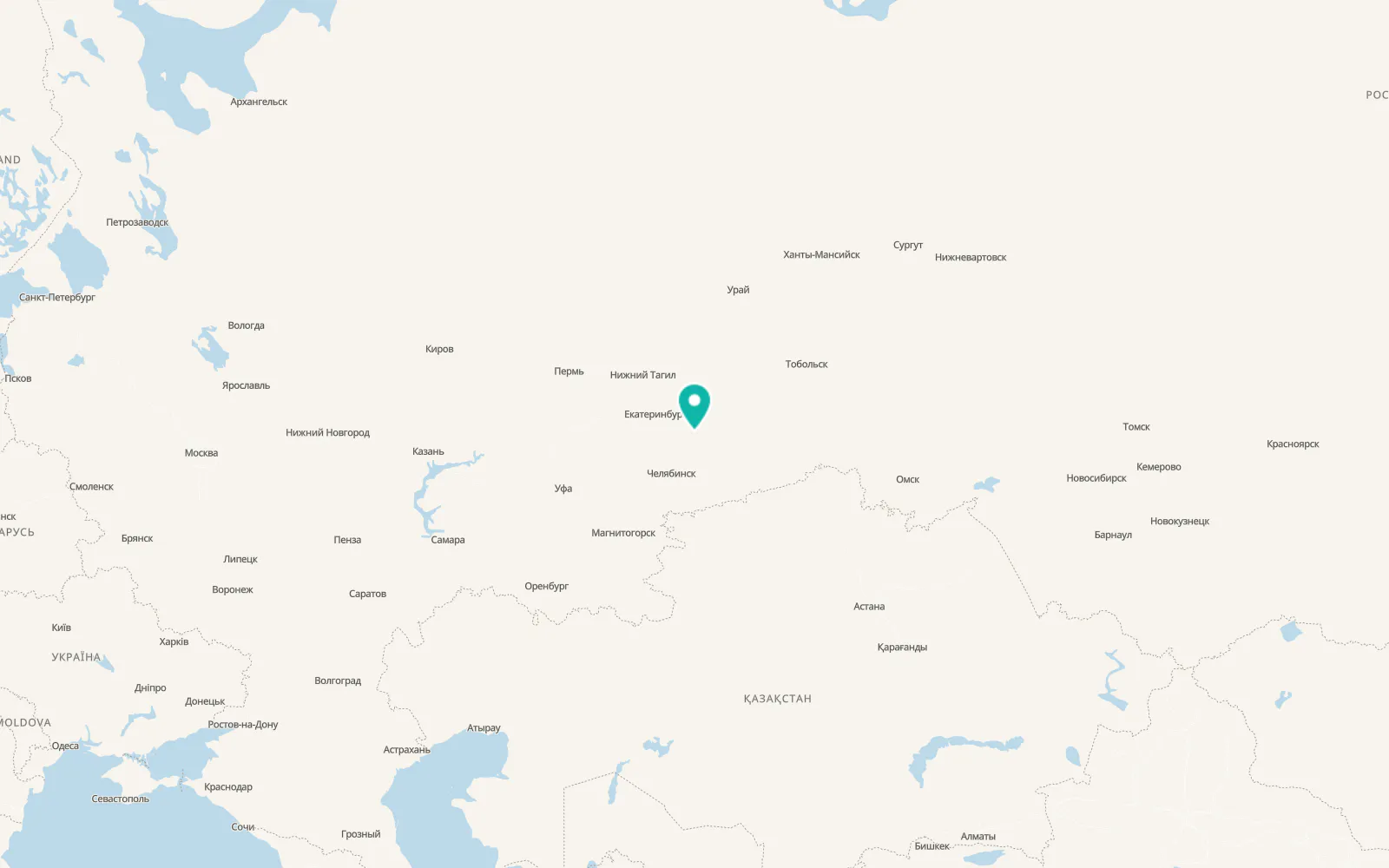 Map of Kataysk
