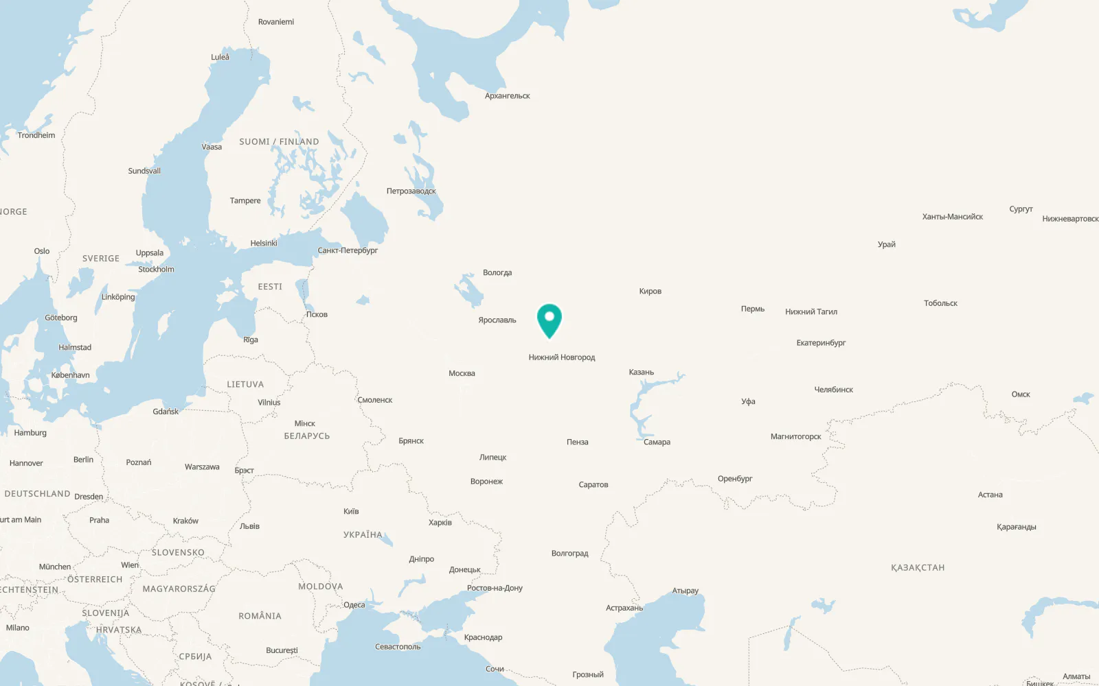 Map of Katunki